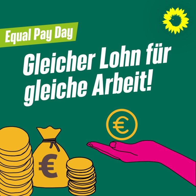 Equal Pay Day – Gleicher Lohn auf gleiche Arbeit!